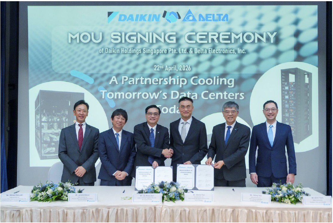 Daikin and Delta sign MoU